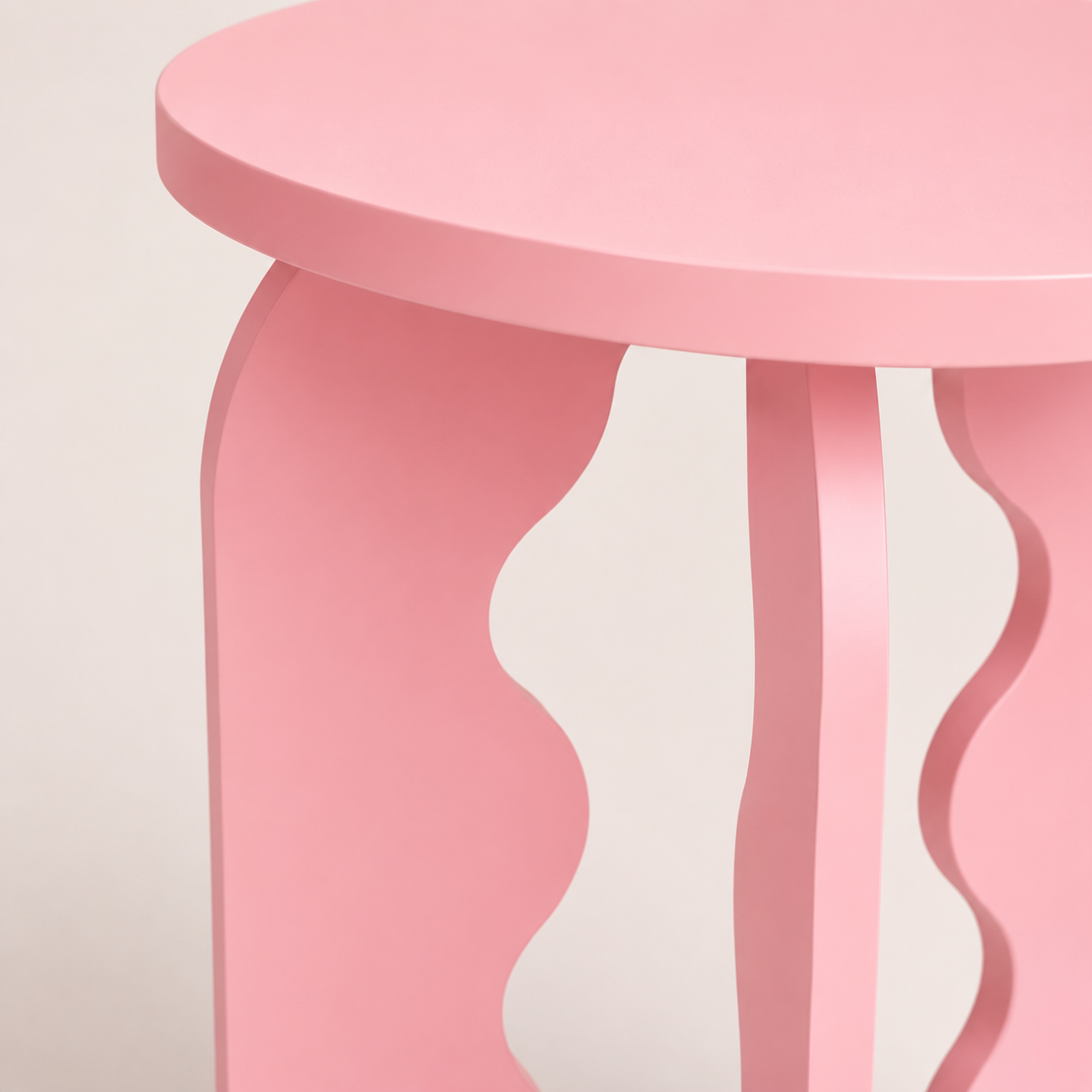Bubble Side Table - Rose