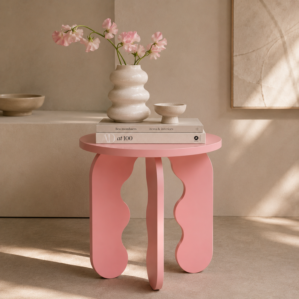 Bubble Side Table - Rose