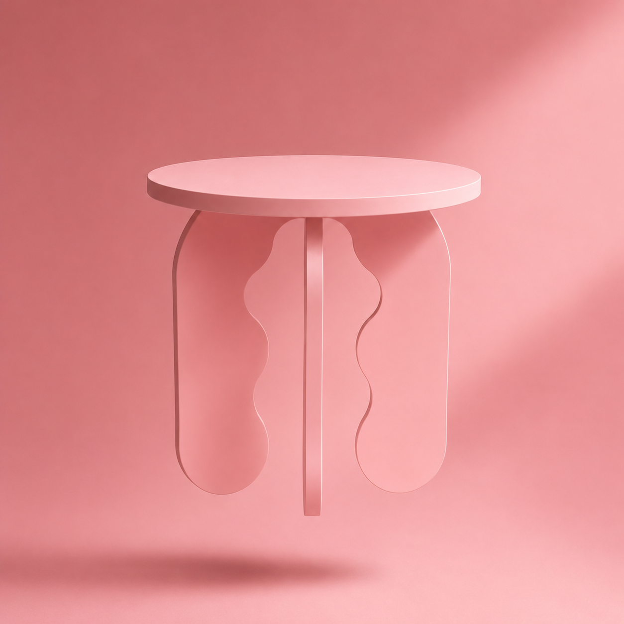 Bubble Side Table - Rose