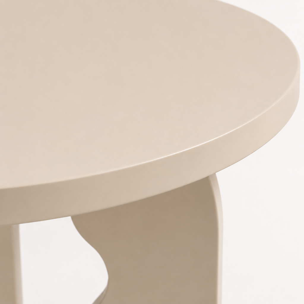 Bubble Side Table - Dough