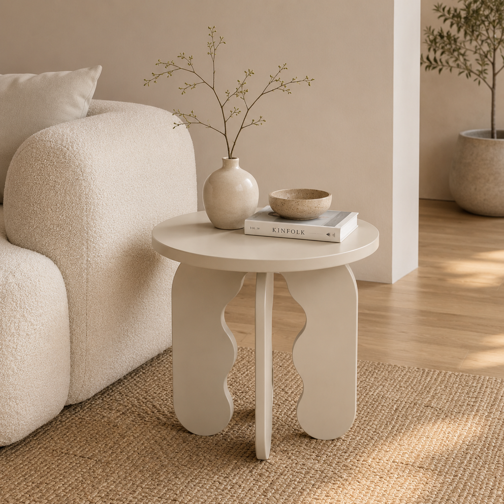 Bubble Side Table - Dough