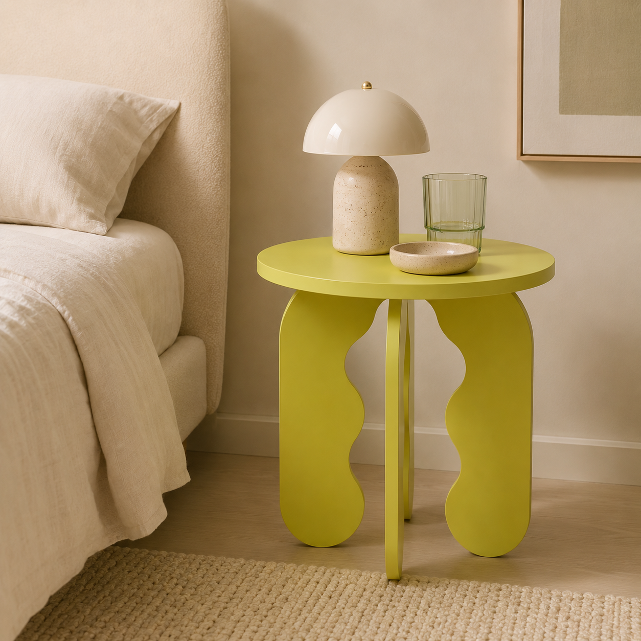 Bubble Side Table - Matcha