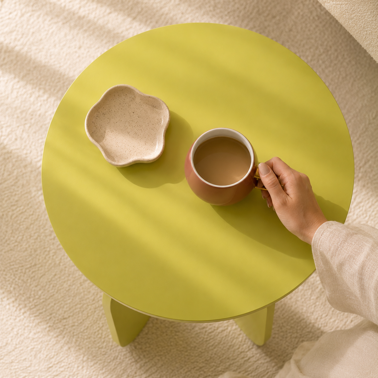 Bubble Side Table - Matcha