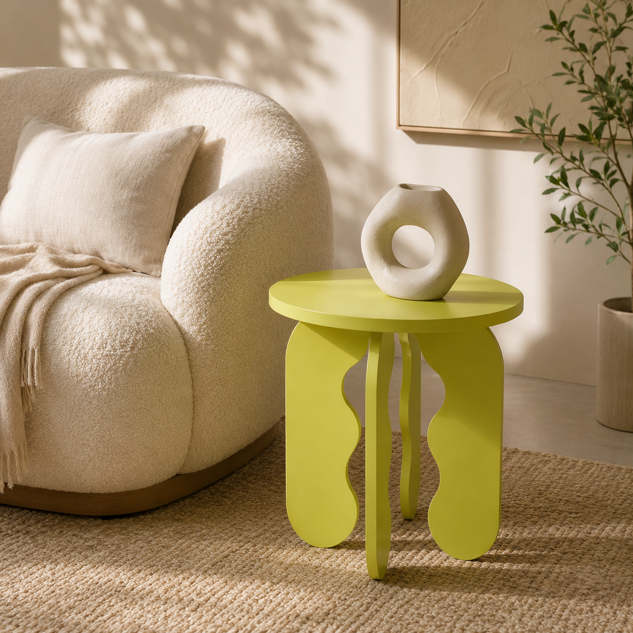 Bubble Side Table - Matcha