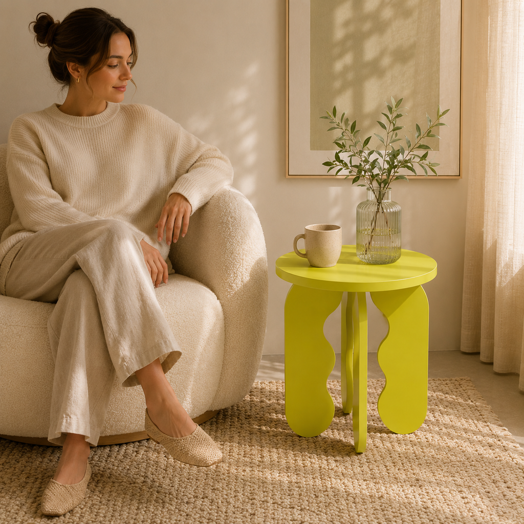 Bubble Side Table - Matcha